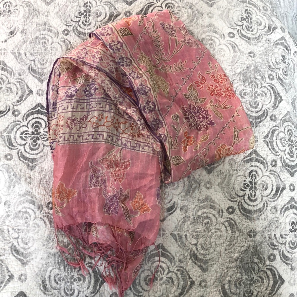 Sheer Indonesian scarf